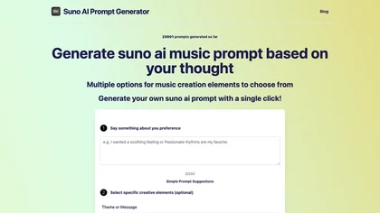 Music Prompt Generator